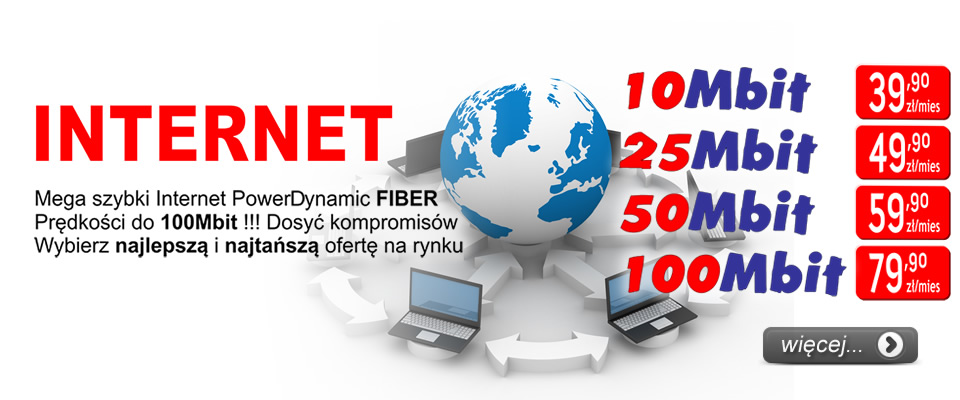 Mamy super szybki Internet