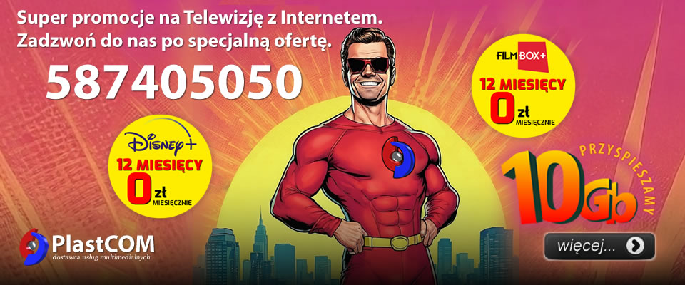 Najszybszy internet w okolicy w cenach nie do pobicia już od 49,90 zł